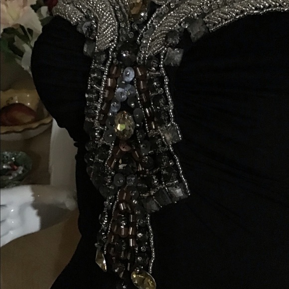 Sky strapless black dress - Picture 7 of 8